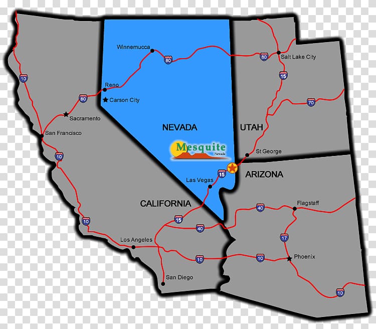 Mesquite Carson City Las Vegas Map, las vegas transparent background PNG clipart