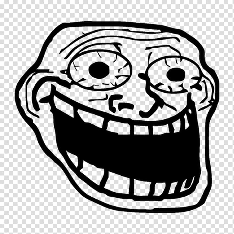 Trollface Internet troll Rage comic Sadness, meme, white, face
