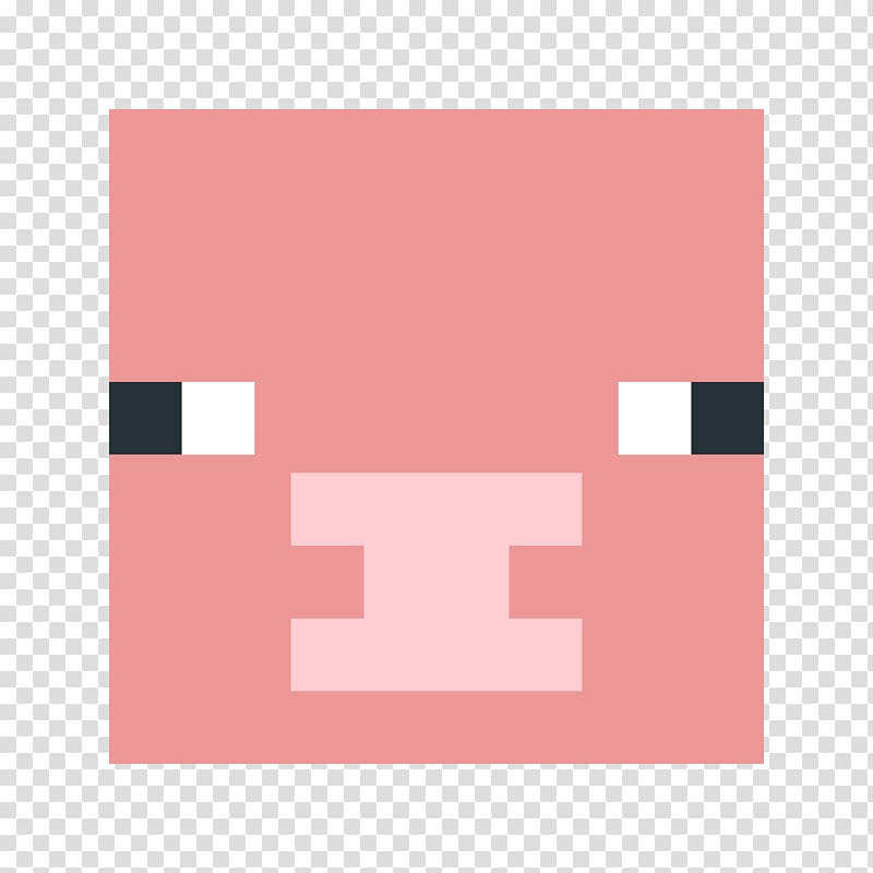 Minecraft: Pocket Edition Domestic pig Computer Icons, pig transparent background PNG clipart