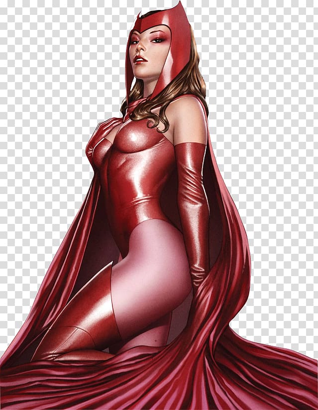 Wanda Maximoff Quicksilver Comics Marvel Cinematic Universe Superhero, Avengers transparent background PNG clipart