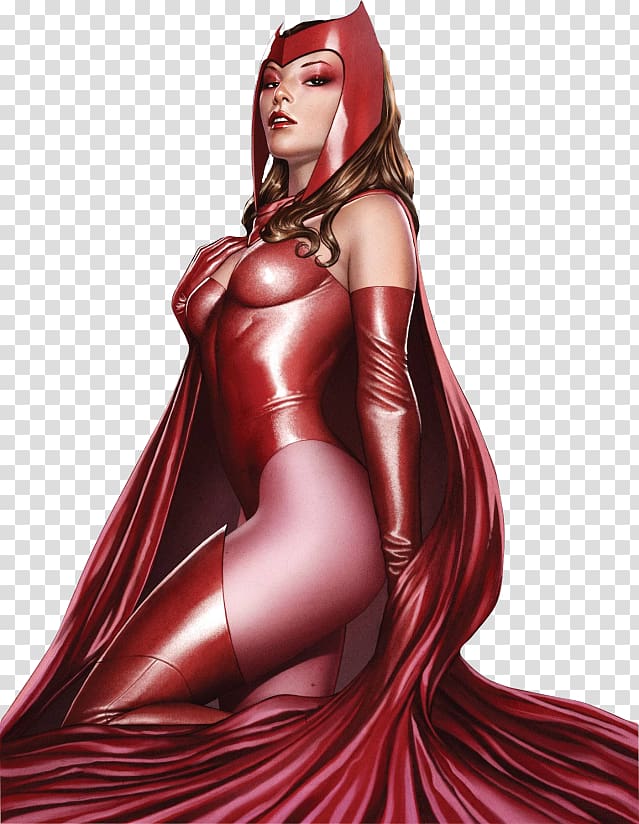 Scarlet Witch Character - App Icon - Fan Art transparent PNG