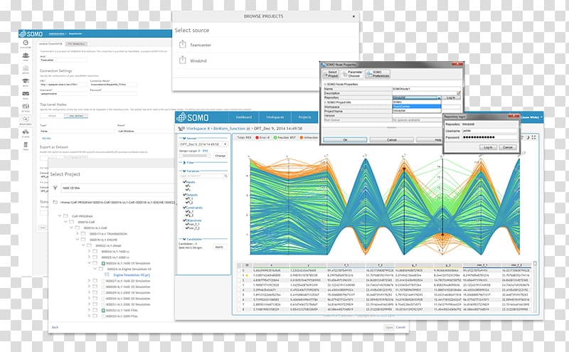 Engineering Multidisciplinary design optimization ModeFRONTIER Teamcenter, composition design transparent background PNG clipart