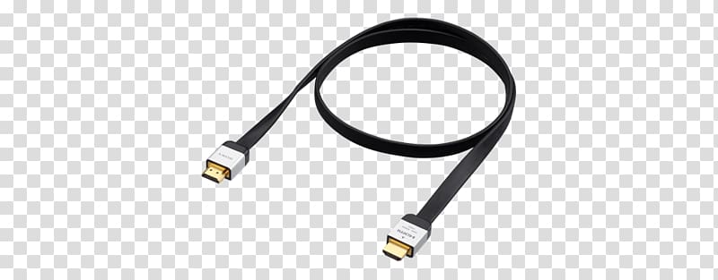 Sony Slim High Speed HDMI Cable with Ethernet Sony Corporation ソニー HDMIケーブル Electrical cable, remote start key fob transparent background PNG clipart