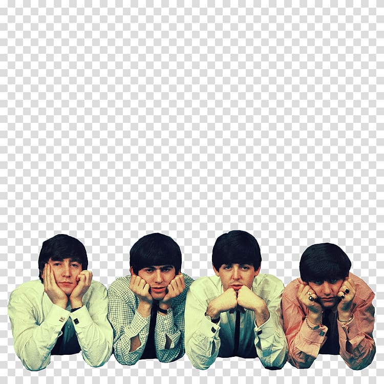 The Beatles band illustration, The Beatles In Line transparent background PNG clipart