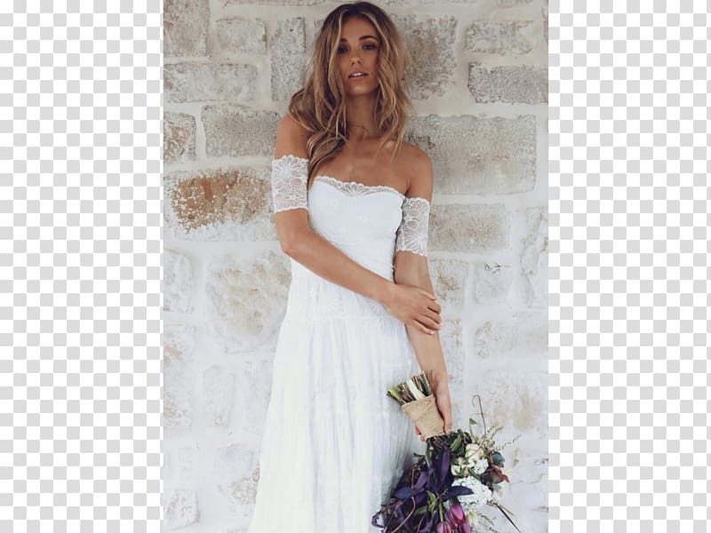 Wedding dress Gown Bride, Wedding Lace transparent background PNG clipart