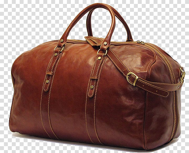 Duffel Bags Leather Holdall, trolley bags transparent background PNG clipart