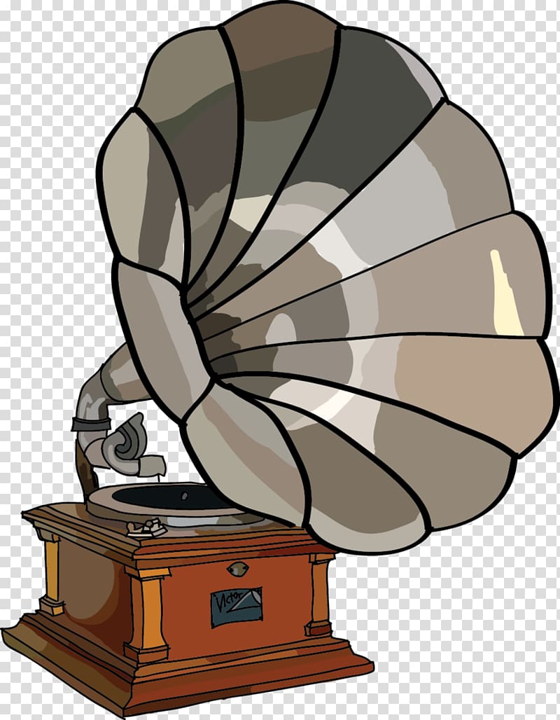 Phonograph record Drawing Objet technique, gramophone transparent background PNG clipart