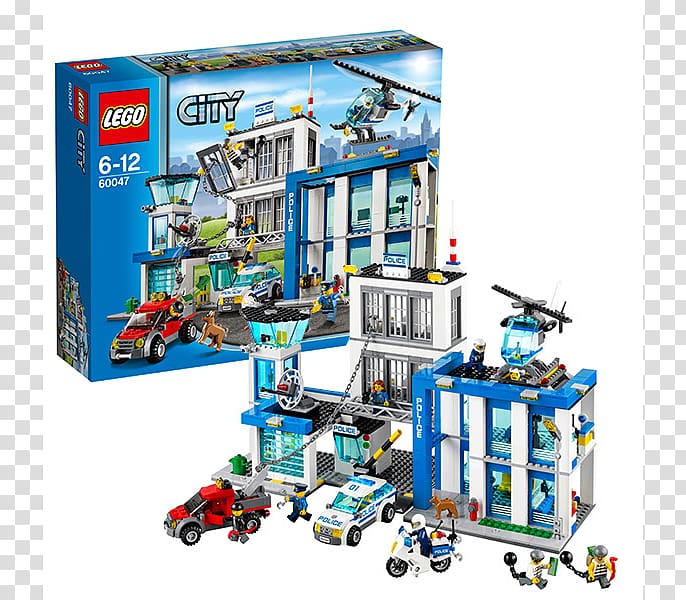 Amazon.com Lego City LEGO 60047 City Police Station Toy, toy transparent background PNG clipart