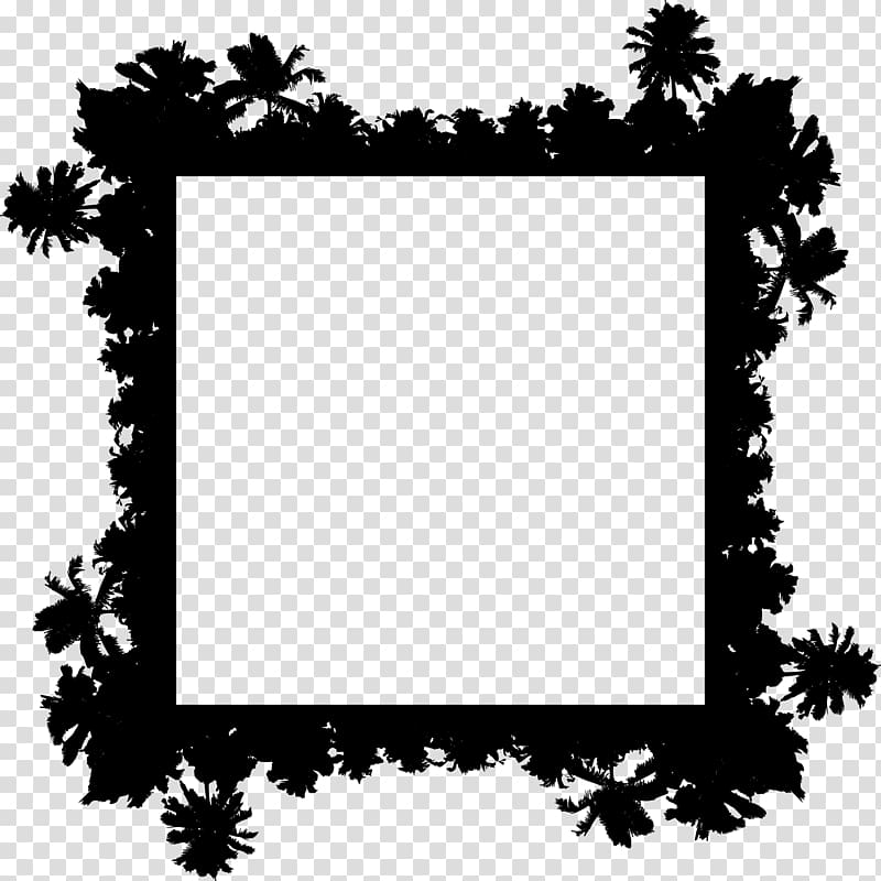 Tree , palm border transparent background PNG clipart