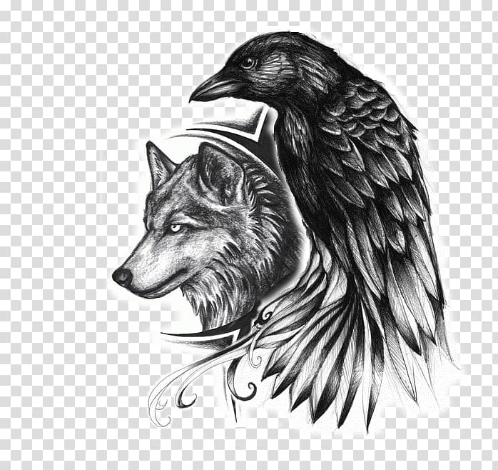 Wolf with Odin Viking God Tattoo by patilbhautattooist1920 wolf  wolftattoo odin odintattoo godofvikings vikinggododin  Instagram  post from P a n k a j S h a r m a 1920tattoozhub