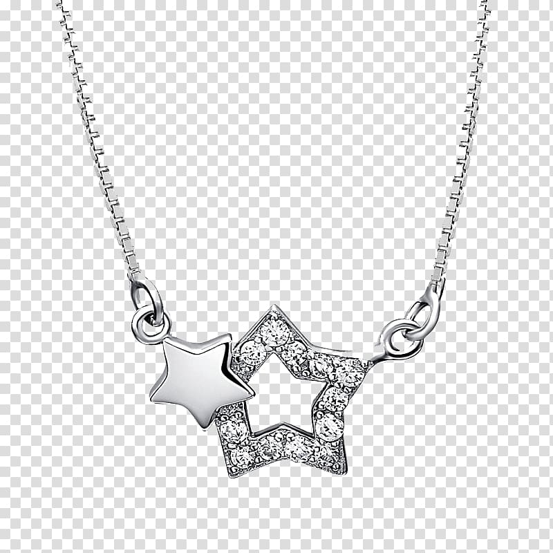 real shot star chain transparent background PNG clipart