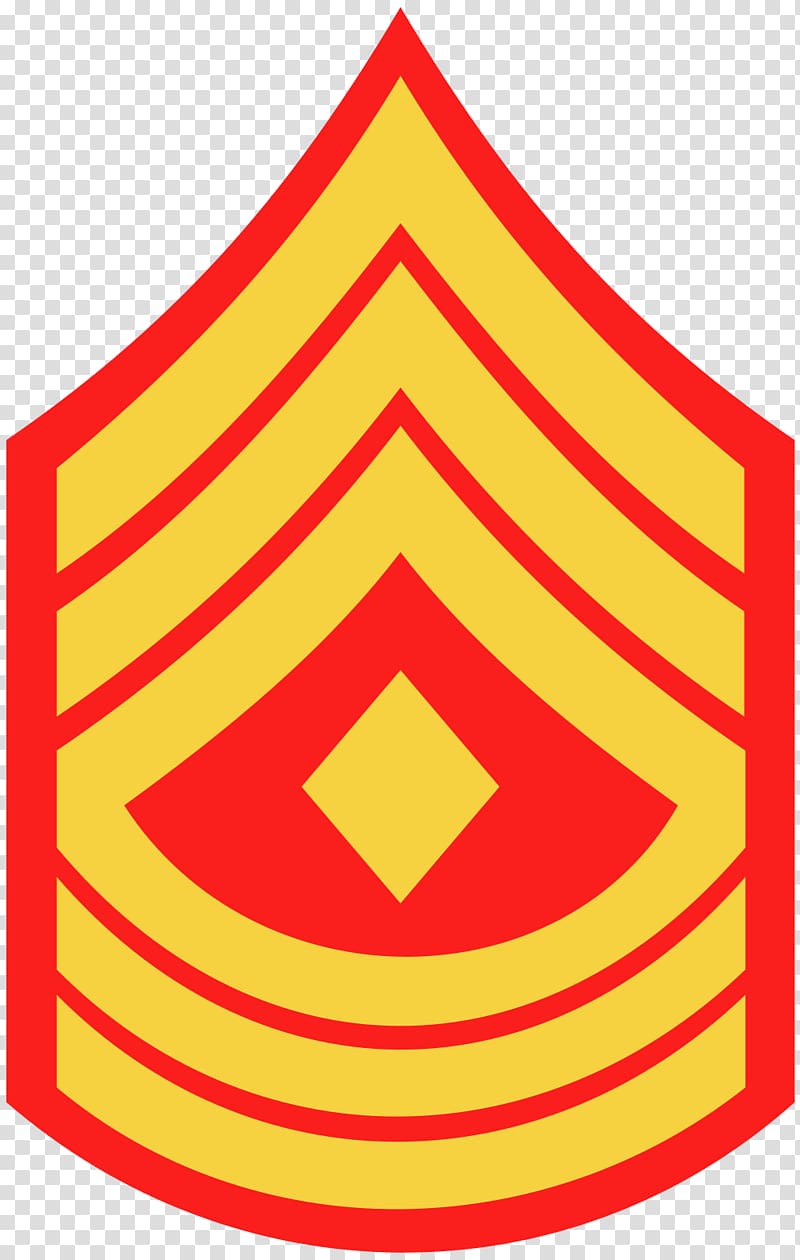 United States Marine Corps rank insignia Sergeant Major of the Marine Corps Master sergeant, 1st rank 3d number transparent background PNG clipart