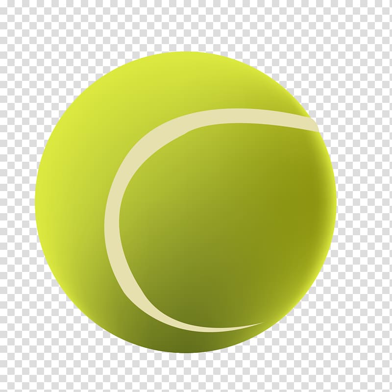Tennis ball Green Circle , Creative green tennis transparent background PNG clipart