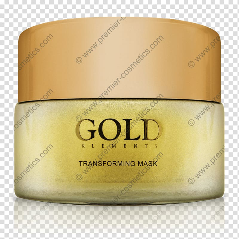 Transformation mask Premier Dead Sea Facial Gold, all kinds of masks transparent background PNG clipart