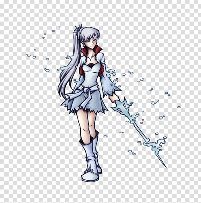 Weiss Schnee Drawing Blake Belladonna Fan art , Anime transparent background PNG clipart