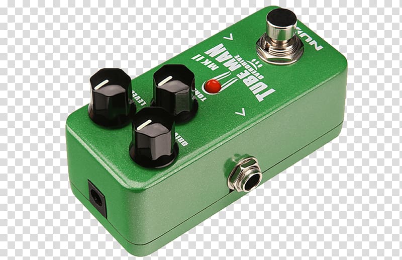 Ibanez Tube Screamer Guitar amplifier Distortion Effects Processors & Pedals, guitar transparent background PNG clipart