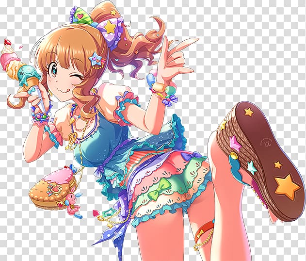 The Idolmaster Cinderella Girls The Idolmaster: Cinderella Girls Starlight Stage Japanese idol Lovestruck Summer, Cinderella Girls transparent background PNG clipart