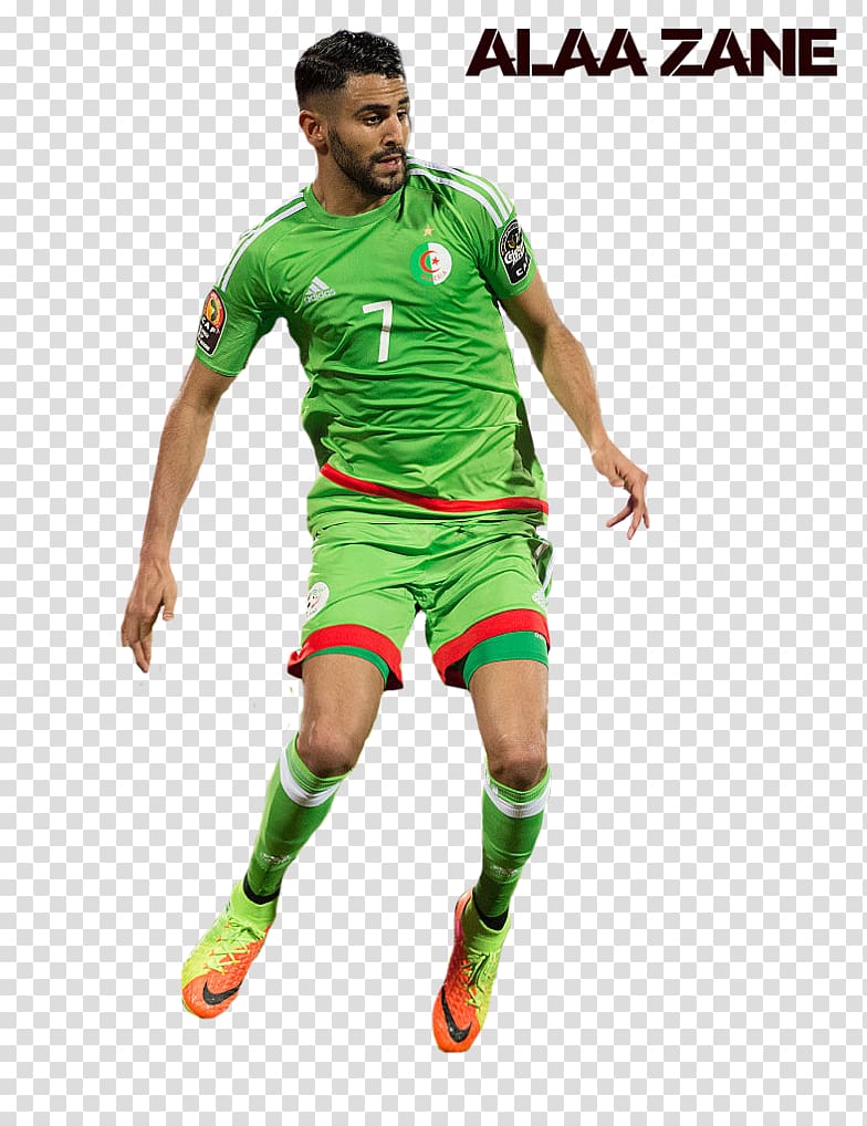 Algeria national football team Soccer player Leicester City F.C. Manchester City F.C., football transparent background PNG clipart