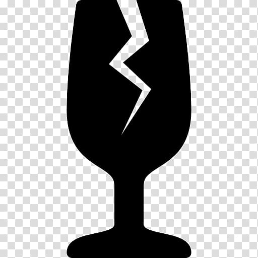 Wine glass Logo Champagne glass Stemware, glass cracks transparent background PNG clipart
