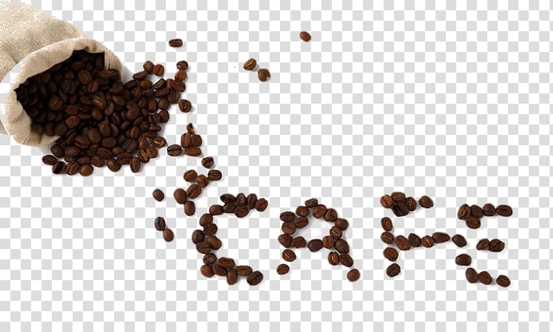 Coffee bean Cafe Gunny sack, Sack of coffee beans transparent background PNG clipart
