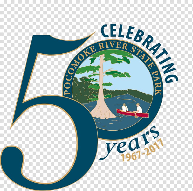 Pocomoke State Forest Logo Pocomoke City Pocomoke River State Park, golden anniversary creative transparent background PNG clipart