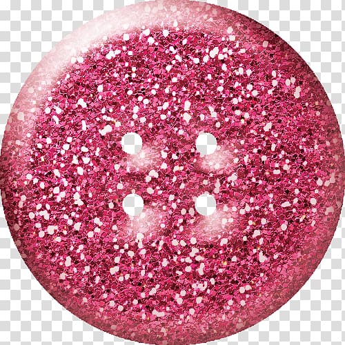 Glitter Pink M Circle Lip, circle transparent background PNG clipart