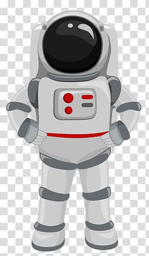 Astronaut transparent background PNG clipart