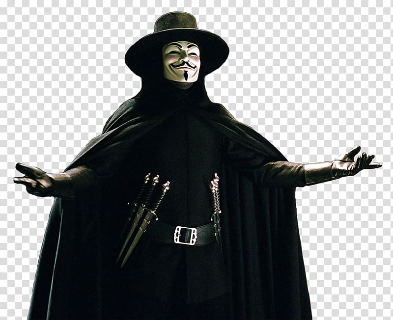 Evey Hammond Guy Fawkes mask V for Vendetta, Ua transparent background PNG clipart
