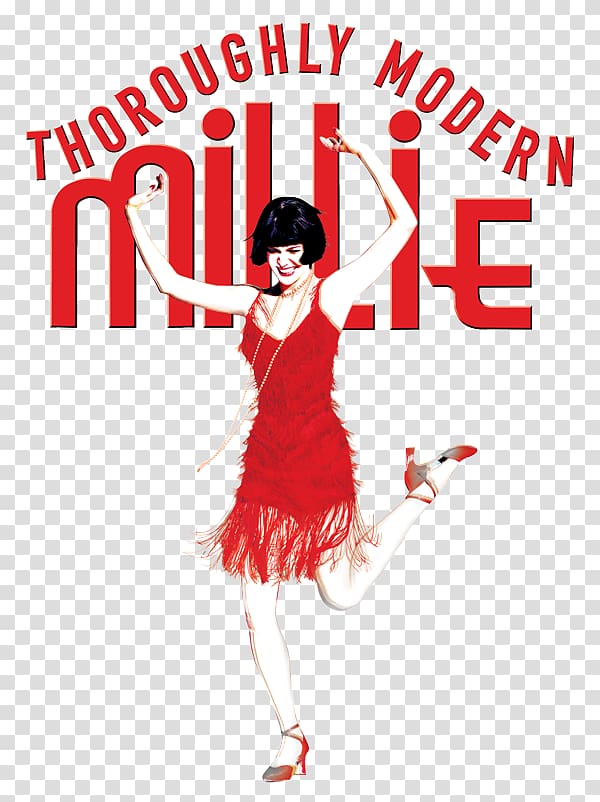 Thoroughly Modern Millie Musical theatre Tony Award for Best Musical Broadway theatre, others transparent background PNG clipart