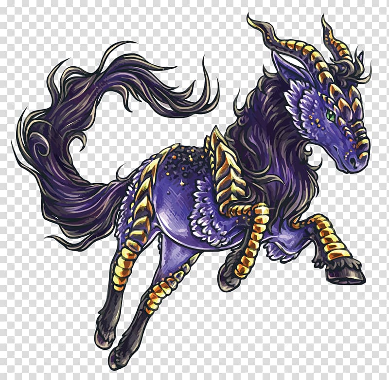 Horse Legendary creature Qilin Fantasy, Unicorn transparent background PNG clipart