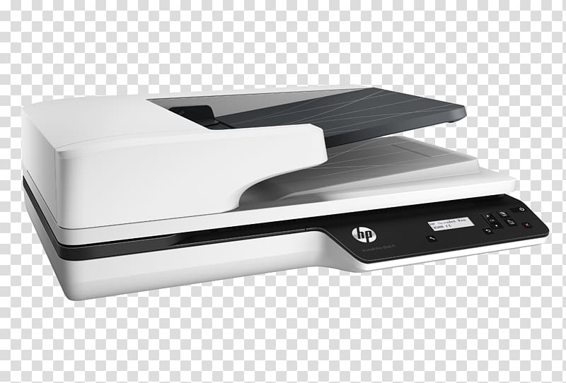 Hewlett-Packard HP Scanjet Pro 3500 f1 Flatbed Scanner scanner Automatic document feeder, hewlett-packard transparent background PNG clipart