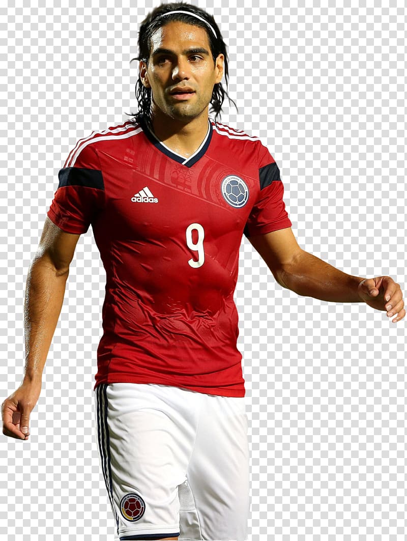 Radamel Falcao Manchester United F.C. Colombia national football team AS Monaco FC Football player, seleccion colombia transparent background PNG clipart
