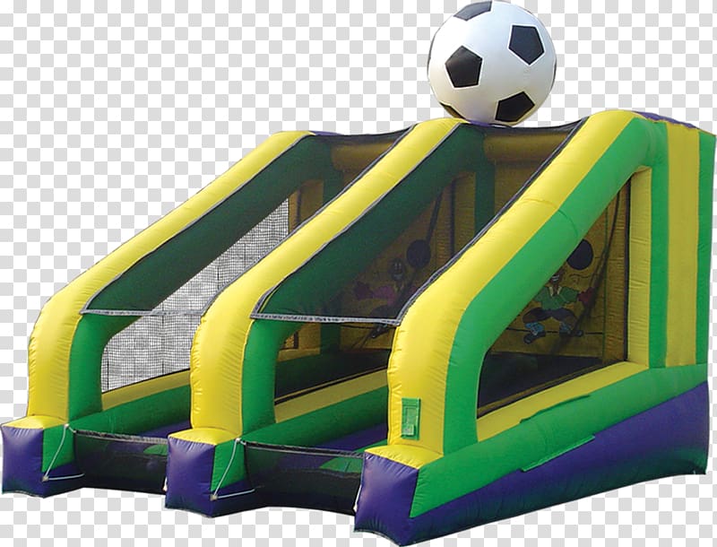 Inflatable Bouncers Penalty shootout Football Game, football transparent background PNG clipart