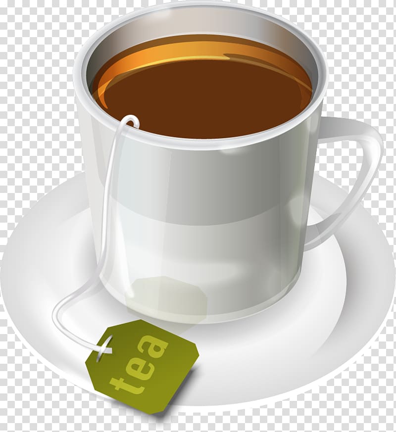 Tea Dandelion coffee Cuban espresso Mate cocido, tea transparent background PNG clipart