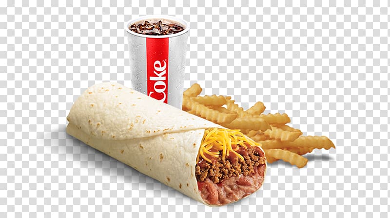 French fries Burrito Taquito Chili con carne Taco, others transparent background PNG clipart