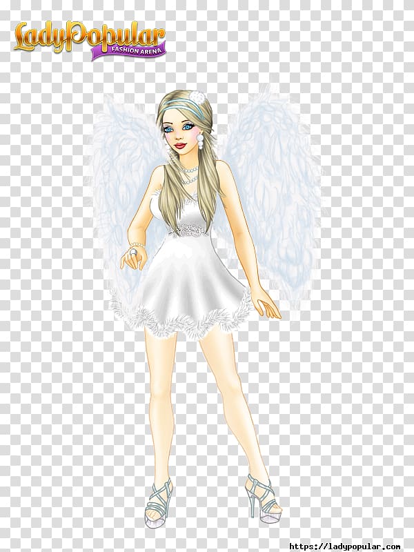 Fairy Lady Popular Barbie Angel M, good vs evil transparent background PNG clipart