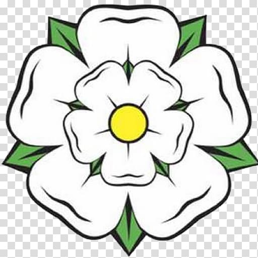 White Rose Centre White Rose of York Flags and symbols of Yorkshire Yorkshire Day, North Yorkshire transparent background PNG clipart