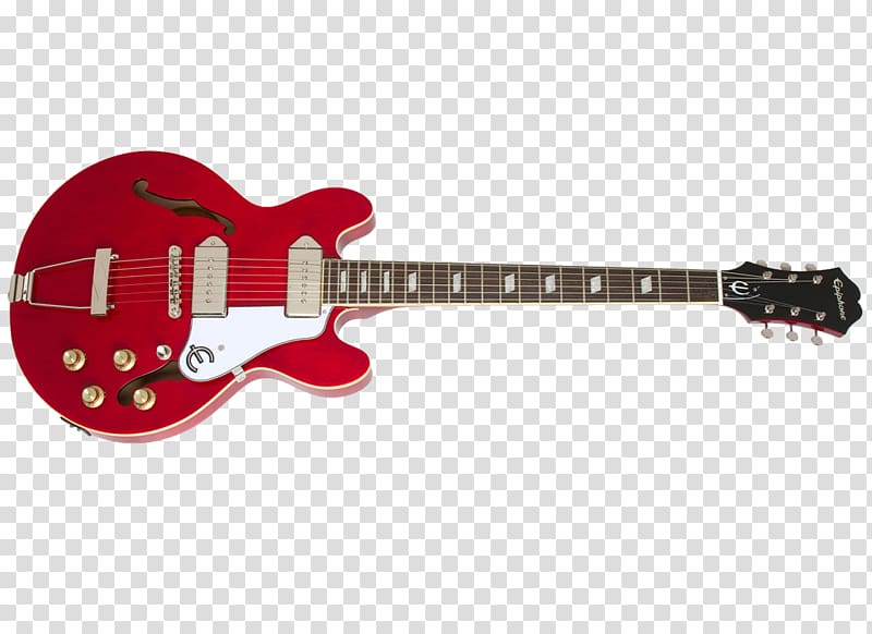 Gibson ES-335 Epiphone Electric guitar Gibson ES Series Gibson Brands, Inc., electric guitar transparent background PNG clipart
