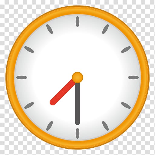 Alarm Clocks Emoji , clock hands transparent background PNG clipart