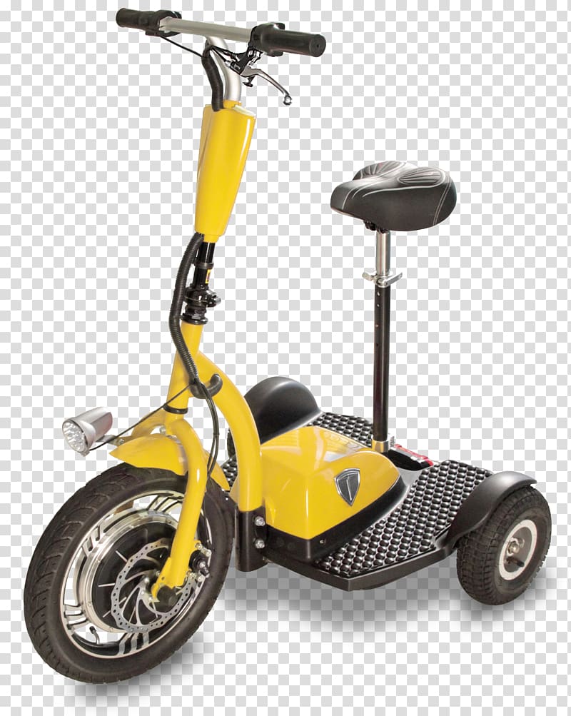 Electric motorcycles and scooters Electric vehicle Personal transporter Three-wheeler, scooter transparent background PNG clipart