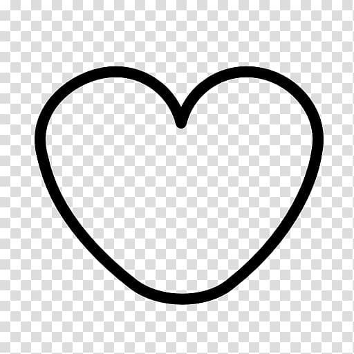 Heart Computer Icons , hollow circle transparent background PNG clipart