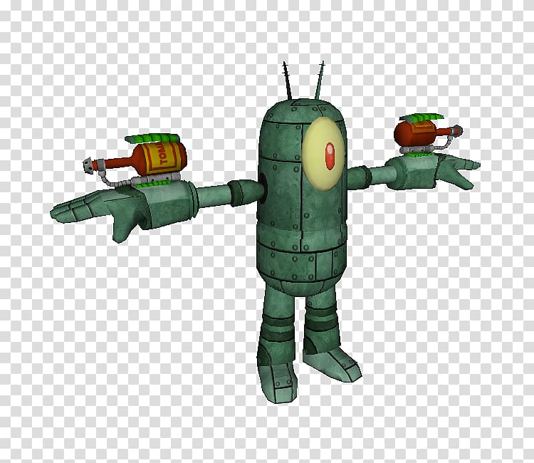 Plankton and Karen Robot SpongeBob HeroPants Xbox 360, robot transparent background PNG clipart