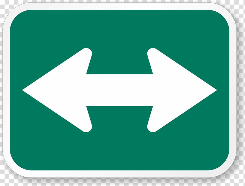 Arrow Traffic sign Sticker , Directional Arrows transparent background PNG clipart