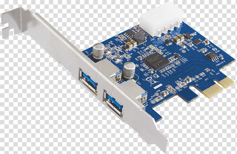 PCI Express Conventional PCI Controller USB 3.0 ExpressCard, USB transparent background PNG clipart