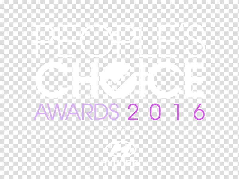 Logo Brand People's Choice Awards, design transparent background PNG clipart