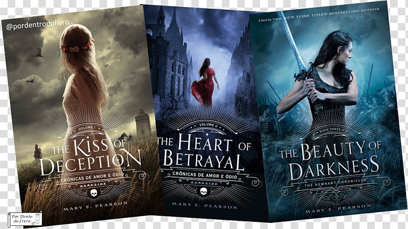 The Kiss of Deception The Heart of Betrayal The Beauty of Darkness: The Remnant Chronicles, Book Three, book transparent background PNG clipart