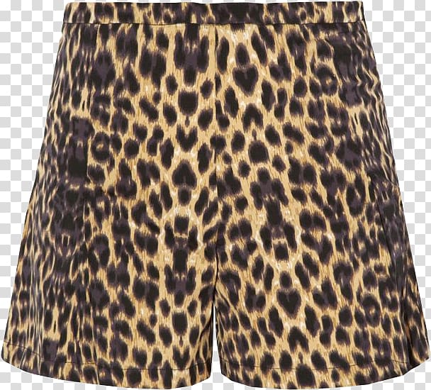 Leopard Tommy Hilfiger Shorts Harem pants Top, leopard transparent background PNG clipart