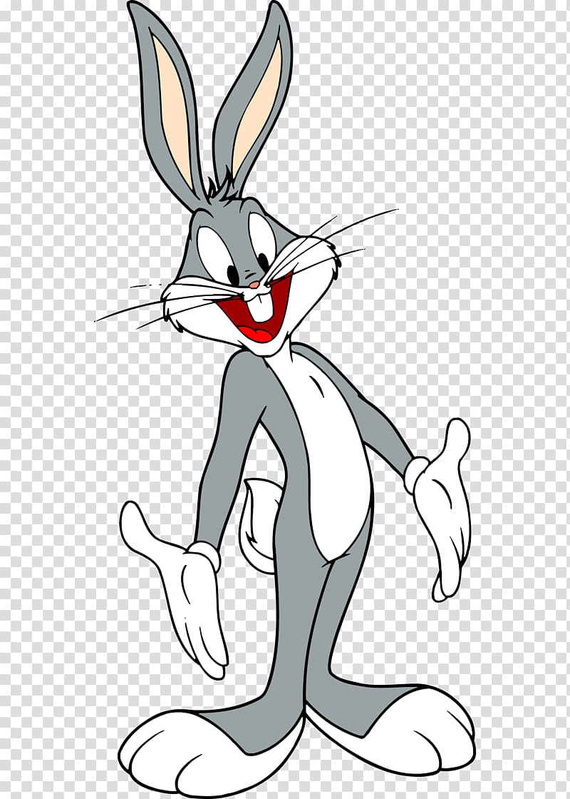 Bugs Bunny Elmer Fudd Looney Tunes Daffy Duck Cartoon, bunny transparent background PNG clipart