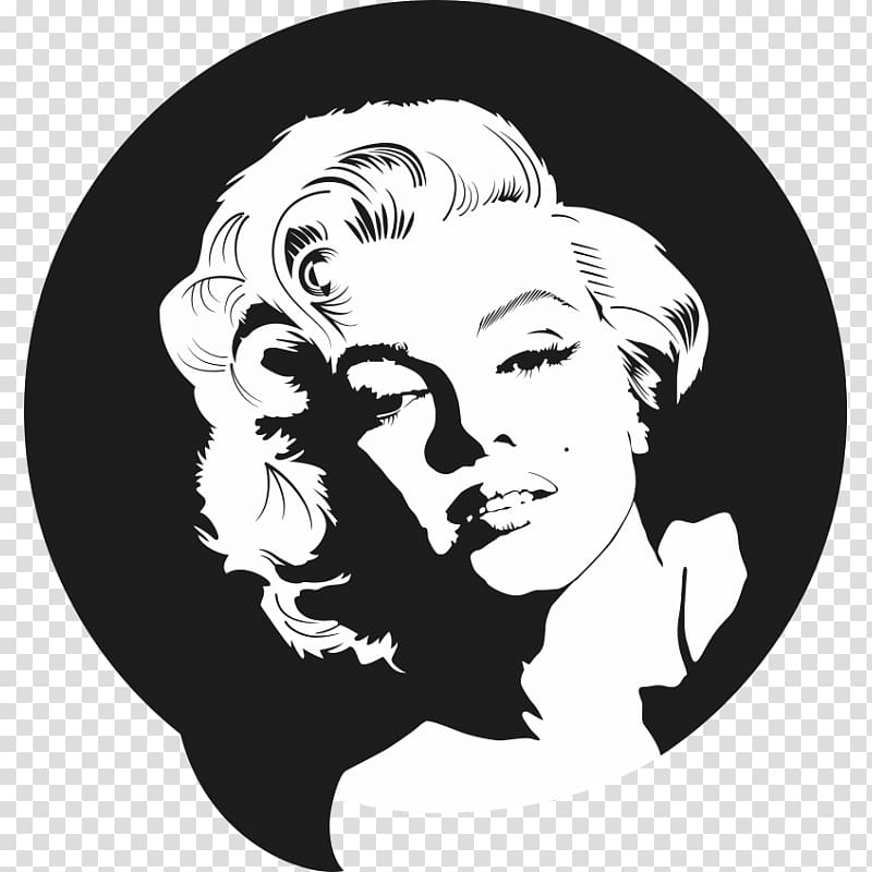 graphics White dress of Marilyn Monroe , design transparent background PNG clipart