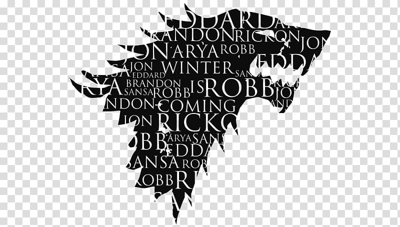 Winter Is Coming Game of Thrones House Stark YouTube Arya Stark, Winter Is Coming transparent background PNG clipart